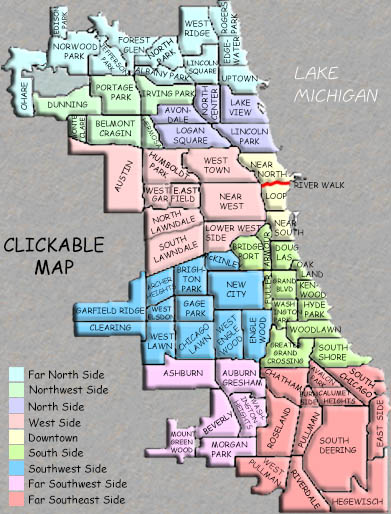 chicago street grid map