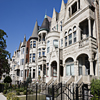 Victorian houses on Drexel Boulevard